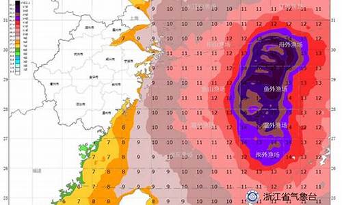 浙江沿海天气风力预报_浙江沿海风力未来七天天气