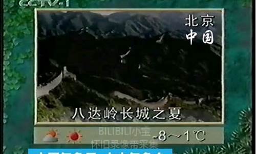 2001年城市天气_2001年cctv1天气预报