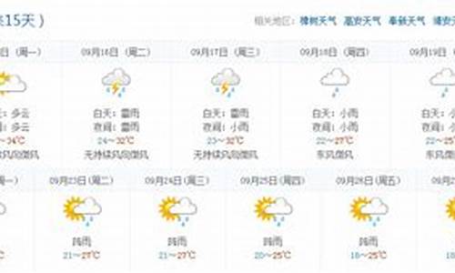 宜春靖安天气预报15天_宜春靖安天气预报15天准确