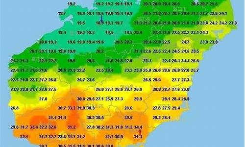 3月份海南天气情况